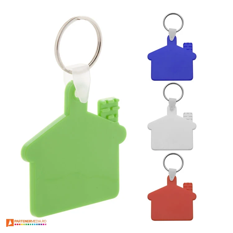 brelocuri colorate din plastic cu forma casa ap809332 brelocuri colorate din plastic cu forma casa ap809332 poza 1