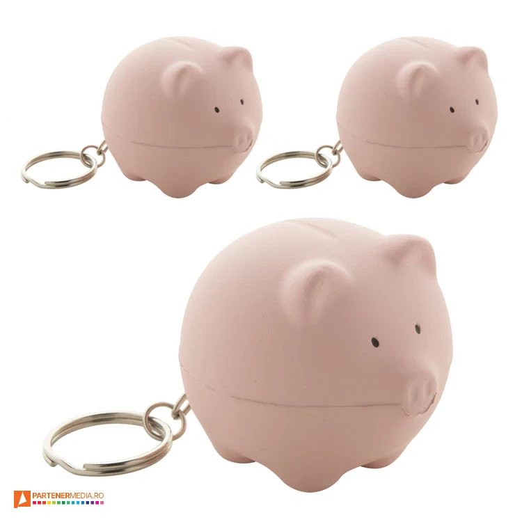 brelocuri cu figurina antistres cu forma de porcusor ap810393