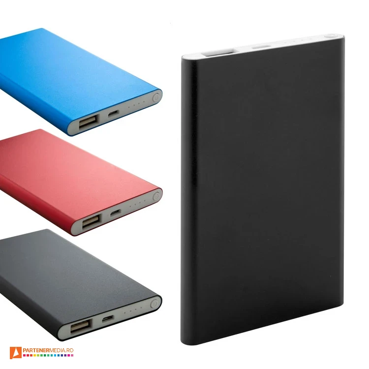 powerbank uri din aluminiu cu suprafata colorata ap810460 poza 1