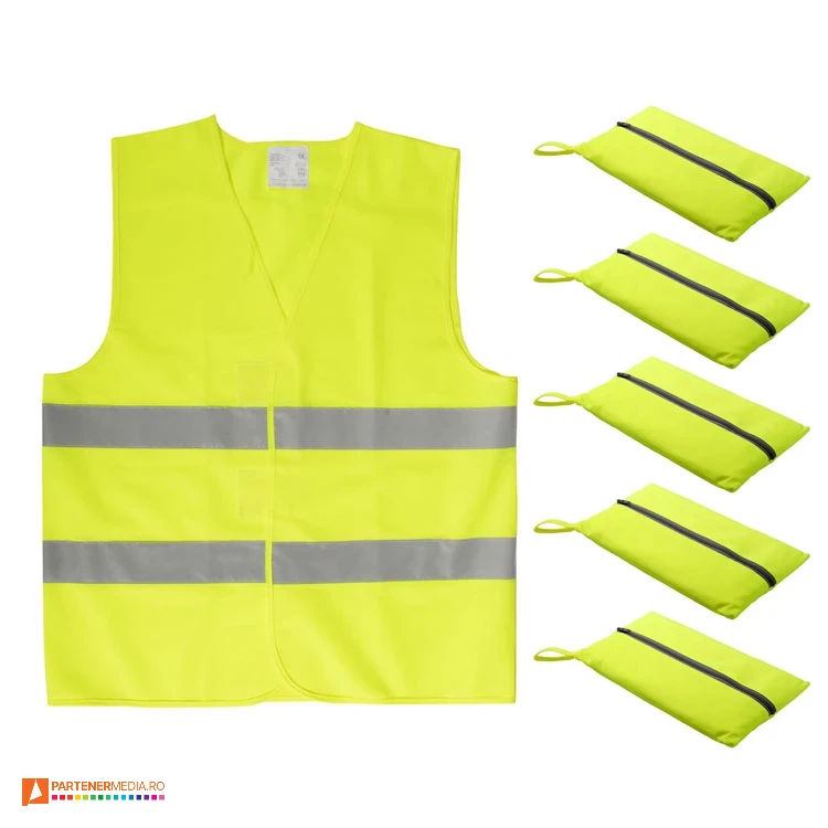 veste reflectorizante pentru copii cu husa ap826001 veste reflectorizante pentru copii cu husa ap826001 poza 1