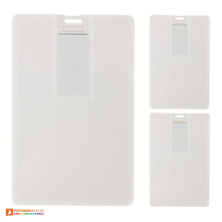 carduri usb din plastic cu suprafata alba ap833011