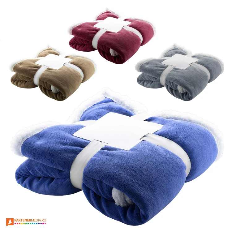 paturi fleece bicolore de 120x150 cm ap861006
