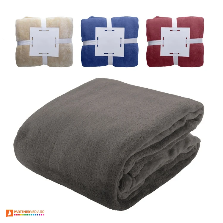 paturi promotionale din flanel fleece de 120x150 cm ap861007 poza 1