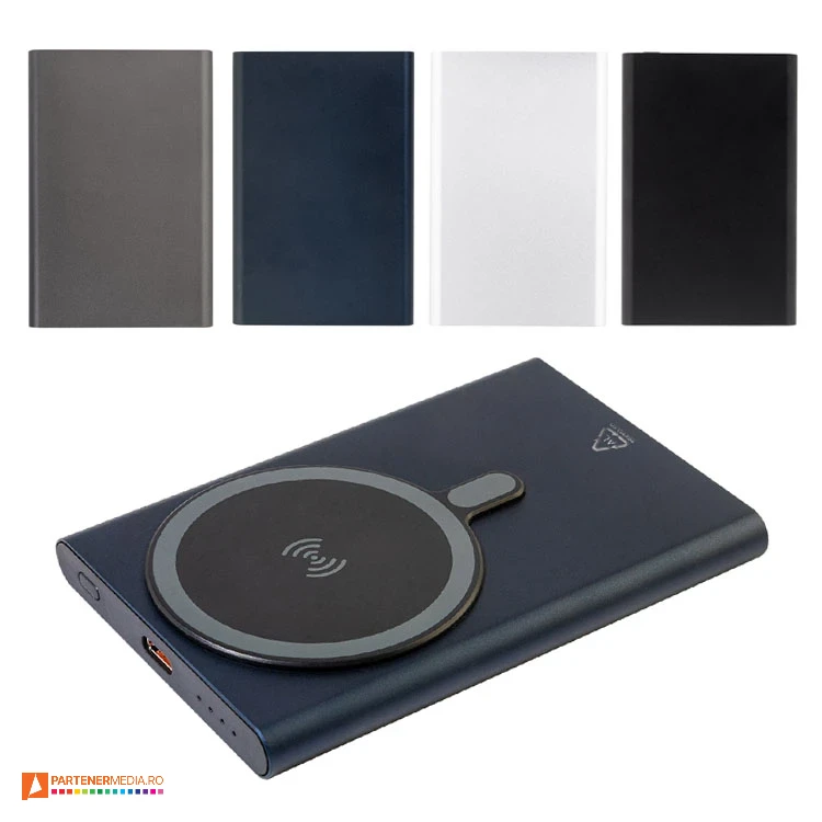 powerbank uri wireless de 15w cu baterie de 5000 mah ap864051 poza 1