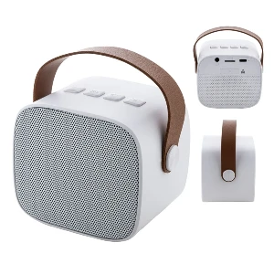 boxe audio din plastic cu maner din imitatie de piele ap864094 poza 1