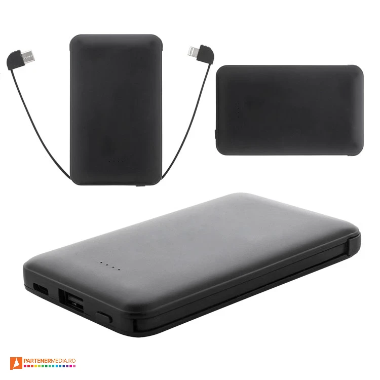 baterii externe portabile de tip powerbank de 5000 mah ap864114 poza 1