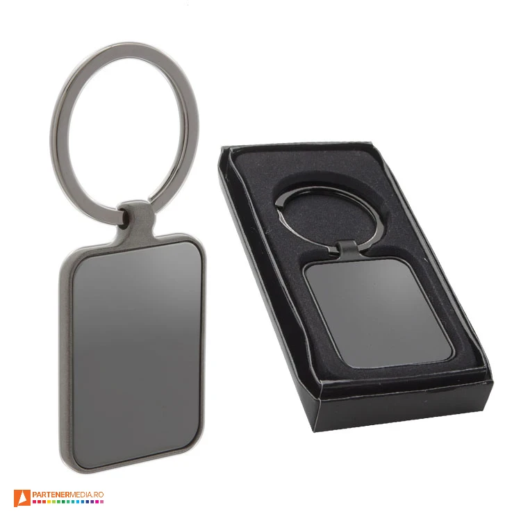 brelocuri dreptunghiulare din metal cu cutie de cadou ap873020 poza 1