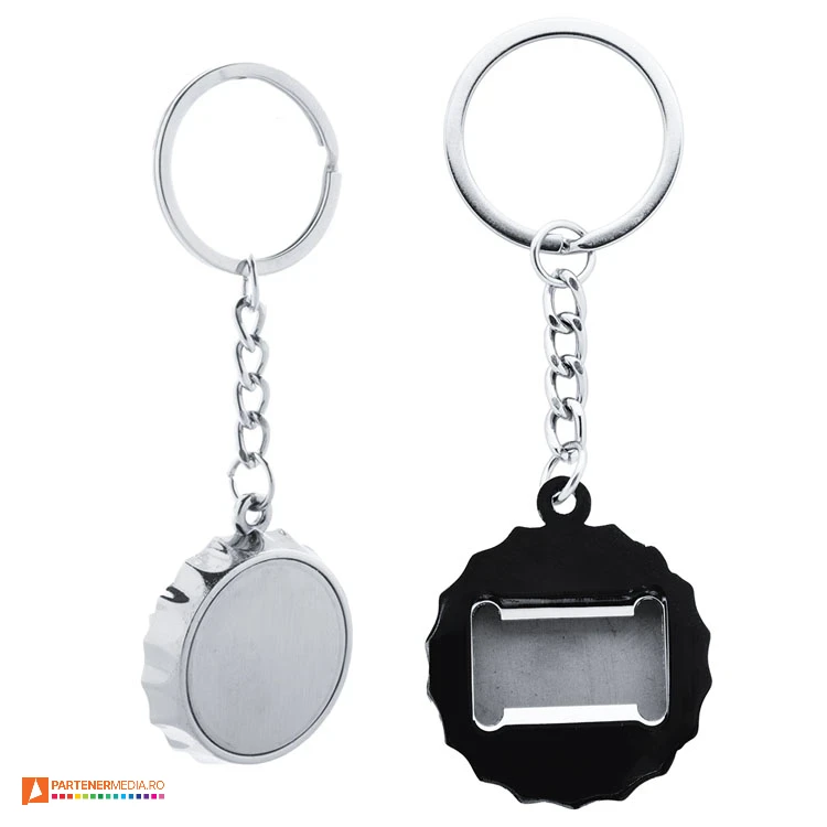 brelocuri metalice promotionale cu desfacator si forma de capac ap874026 poza 1