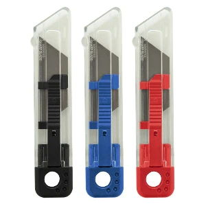 cuttere promotionale transparente cu lama retractabila ap892011