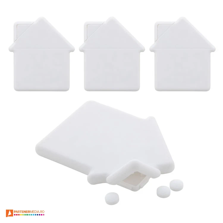 dispensere cu forma de casa si bomboane metolate ap896013 poza 1