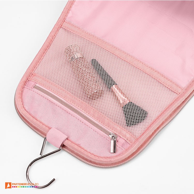 genti cosmetice din imitatie de piele cu buzunare interioare si carlig atb002 poza 6