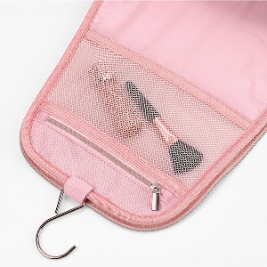 genti cosmetice din imitatie de piele cu buzunare interioare si carlig atb002 poza 6