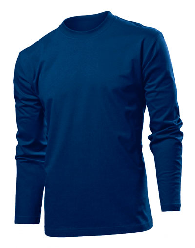 bluze barbatesti albastre din bumbac Stedman ST2130 poza 5