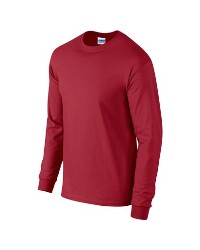 bluze grena barbatesti Gildan 2400 cu maneci lungi si guler rotund poza 11
