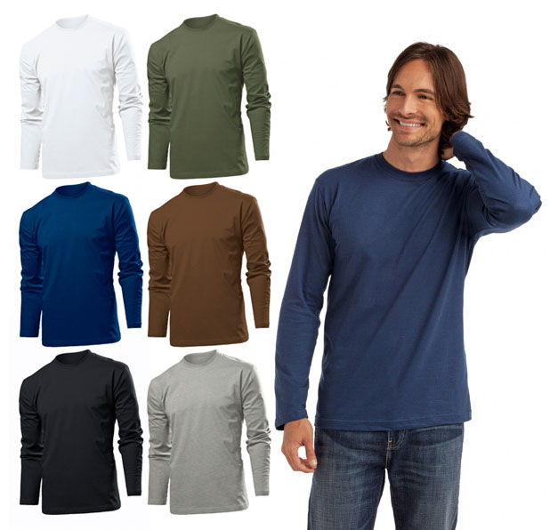 bluze promotionale barbatesti cu guler rotund Stedman ST2130 poza 1