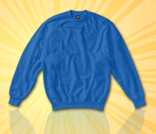bluze promotionale de copii SG20K albastre poza 2