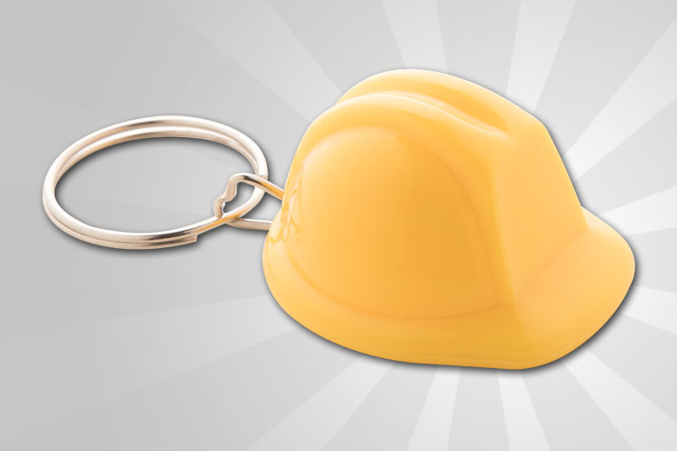 brelocuri galbene cu forma de casca AP800400 poza 2