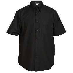 camasi negre barbatesti cu maneci scurte Roly 5503 Aifos poza 4