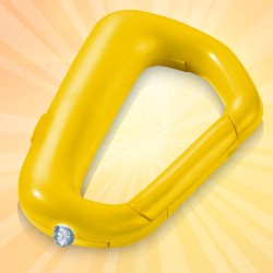 carabine galbene din plastic cu LED 10422205 poza 6