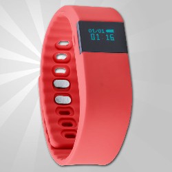 ceasuri smart rosii din silicon AP781320 poza 3