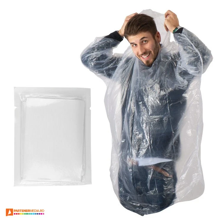 pelerine poncho transparente promotionale 097866 poza 1