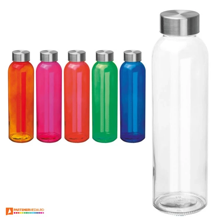 sticle colorate transparente de 500 ml 1394