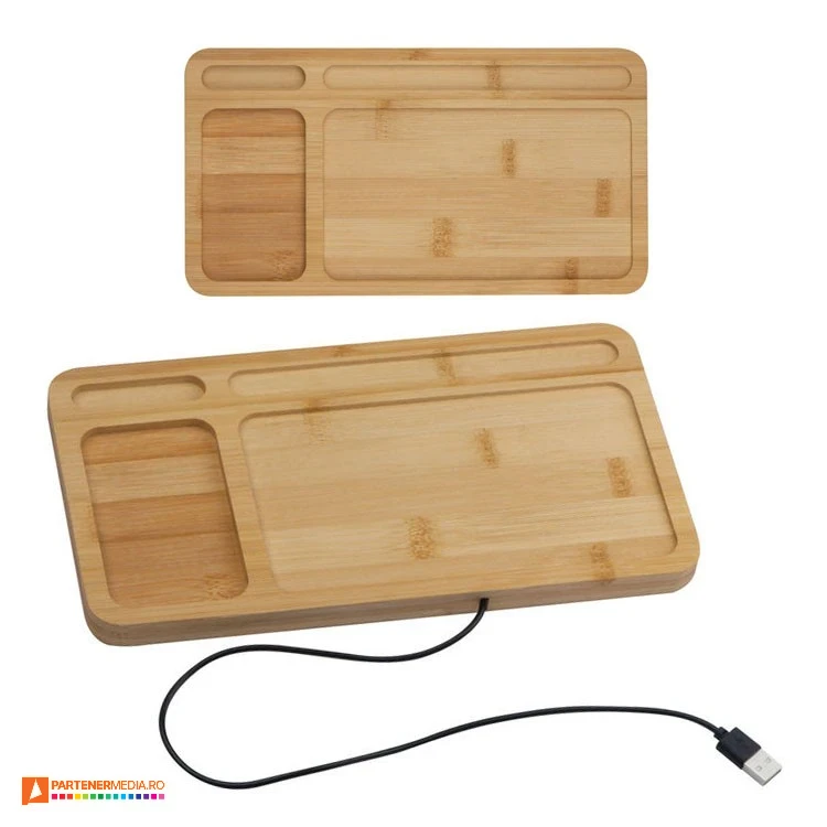 organizatoare de birou cu incarator wireless 149913