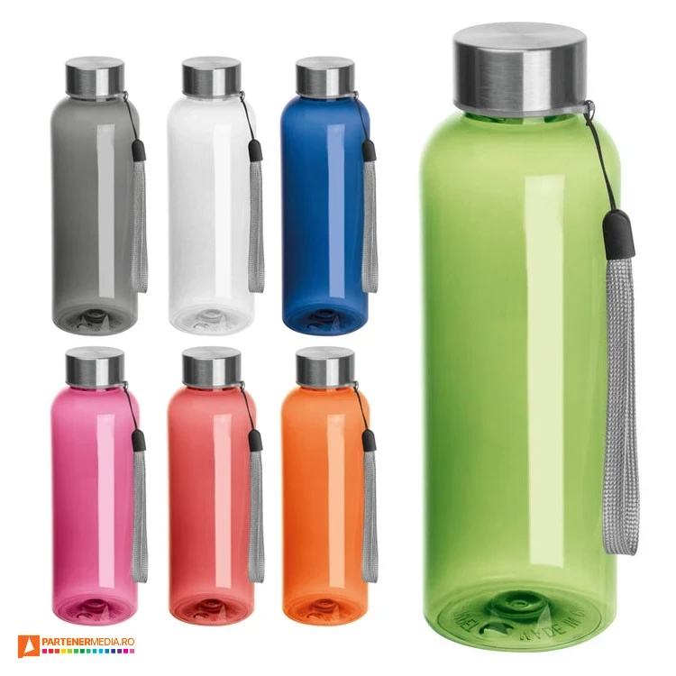 bidoane colorate semitransparente de 500 ml 2098