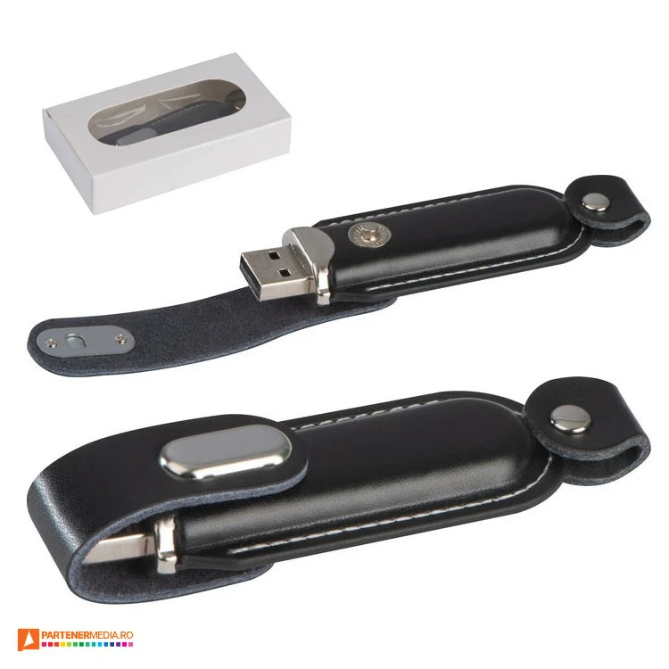 memory stick uri usb din metal si imitatie de piele 248903