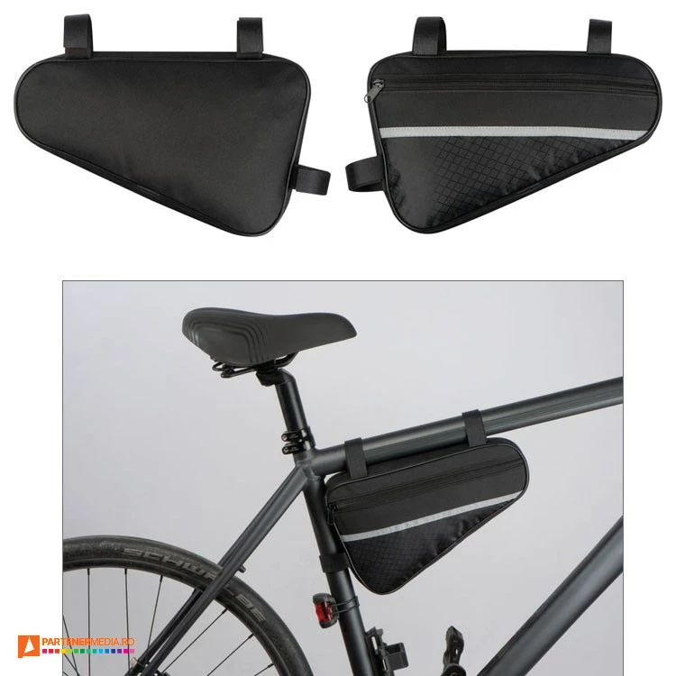 Genti promotionale cu forma triunghiulara pentru biciclete genti triunghiulare pentru biciclete 268403