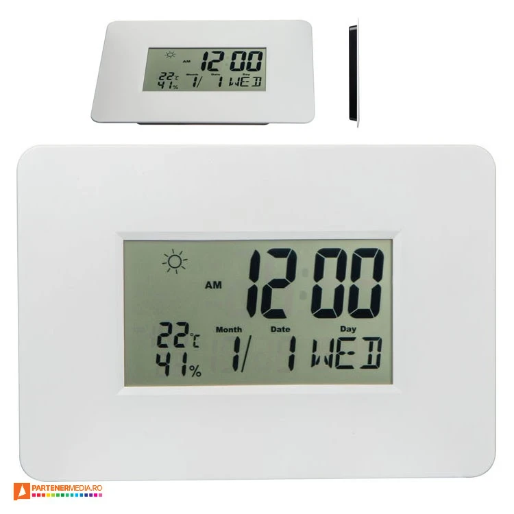 ceasuri de perete cu statie meteo si calendar 391706 poza 1