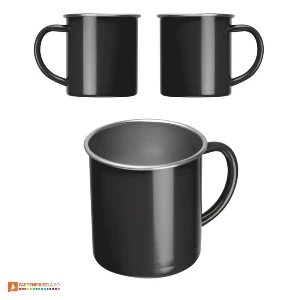 cani metalice negre de 350 ml 4380 poza 5