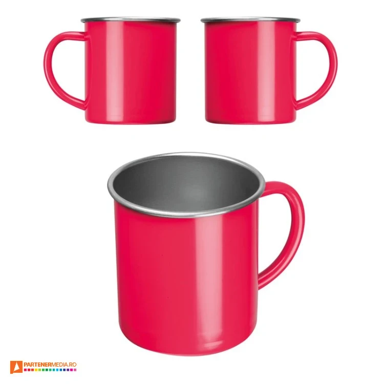 cani metalice rosii de 350 ml 4380 poza 6
