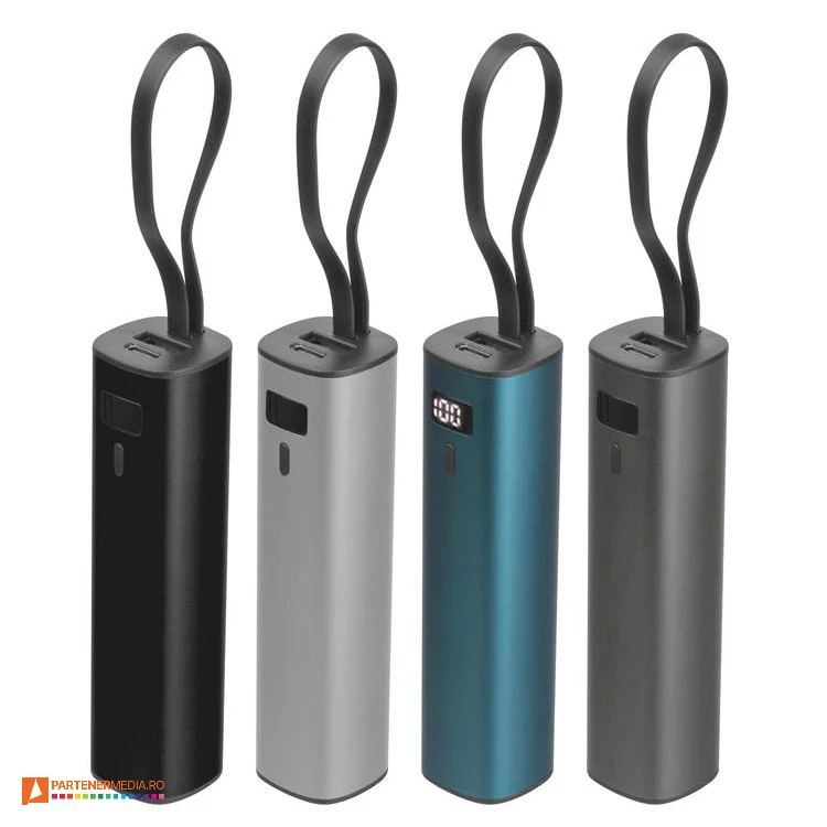 powerbank uri de 5000 mah cu afisaj digital 5344 poza 1