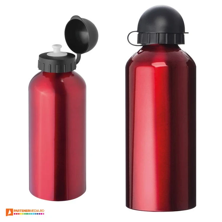 bidoane rosii din aluminiu de 600 ml 5710