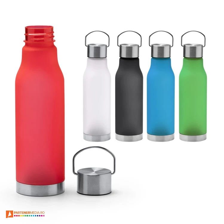 sticle ecologice promotionale din plastic reciclat de 600 ml bi1169