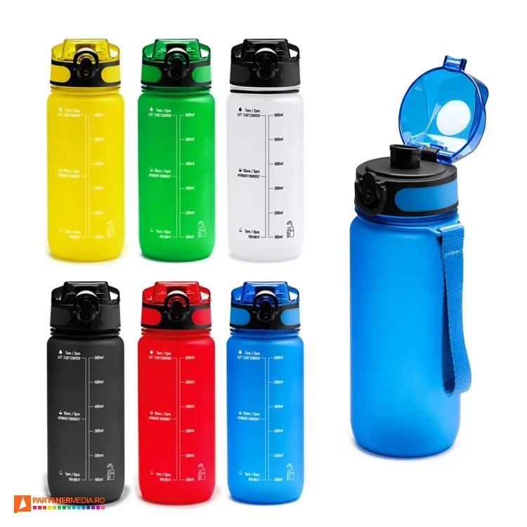 sticle din tritan cu gradatii si capacitate de 750 ml bi1579