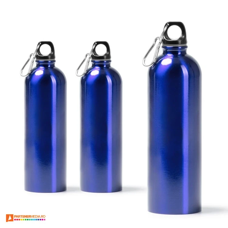 bidoane metalice albastre de 750 ml cu carabina bi1790 poza 3