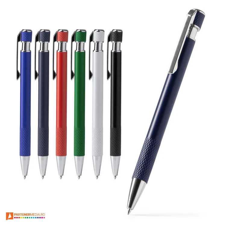 pixuri promotionale din aluminiu reciclat cu grip striat bl1893 poza 1