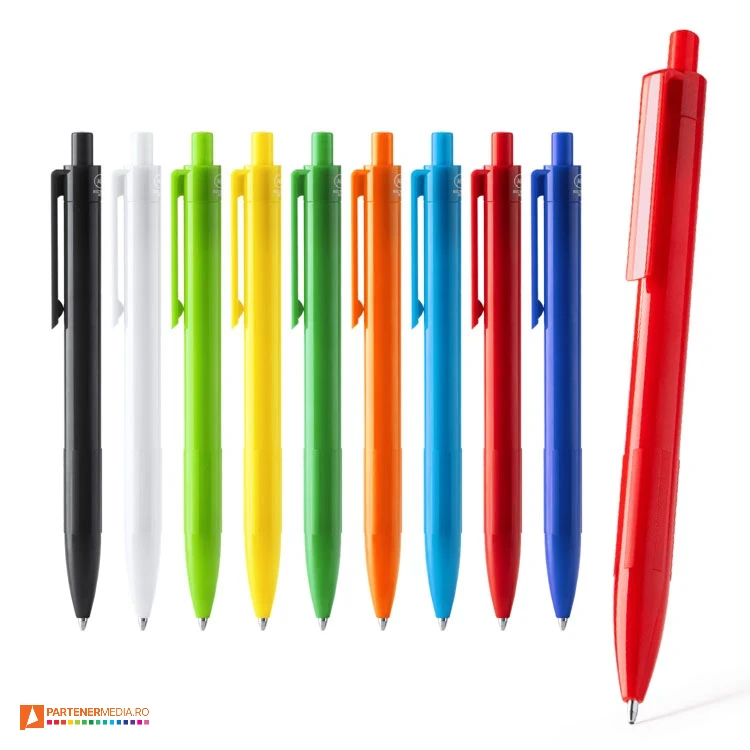 pixuri promotionale colorate din plastic reciclat bl1916 poza 1