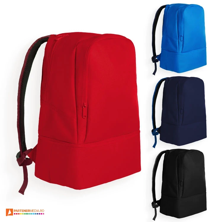 rucsacuri sport promotionale cu buzunar frontal bo7115 poza 1