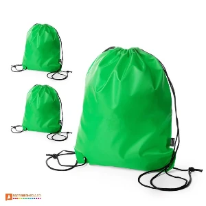 ruscsaci drawstring verzi din poliester reciclat cu snururi duble bo7550 poza 6
