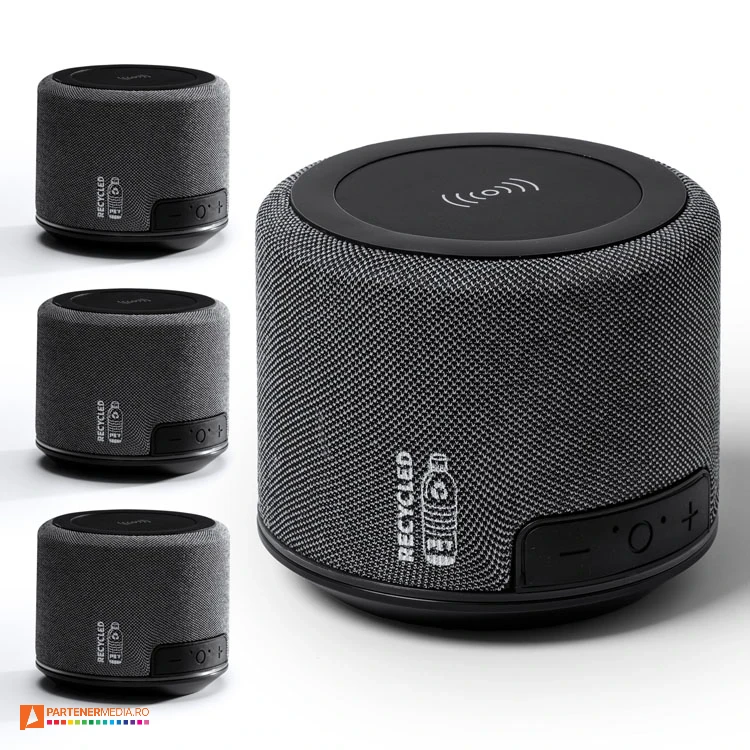 Boxe audio promotionale de 3W cu incarcator wireless de 5W boxe audio portabile cu incarcator wireless bs3192