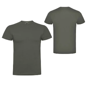 tricouri khaki promotionale din bumbac cu maneci scurte ca6550 poza 14