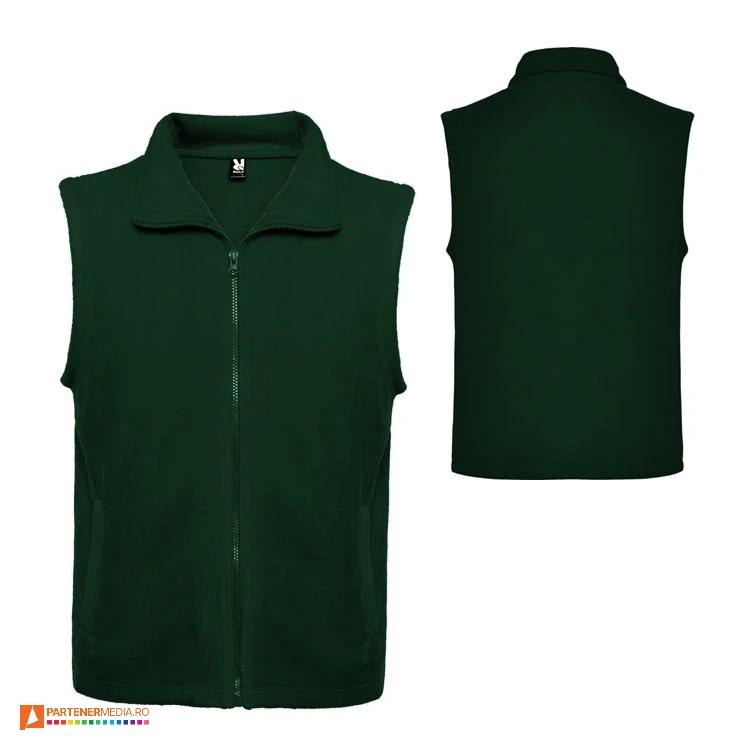 veste fleece unisex verzi cu buzunare laterale cc6416 veste fleece unisex verzi cu buzunare laterale cc6416 poza 7