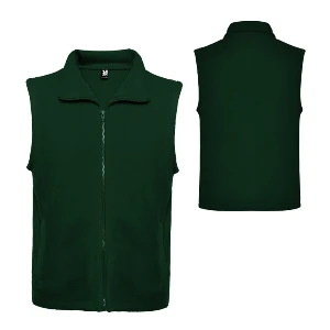 veste fleece unisex verzi cu buzunare laterale cc6416 poza 7