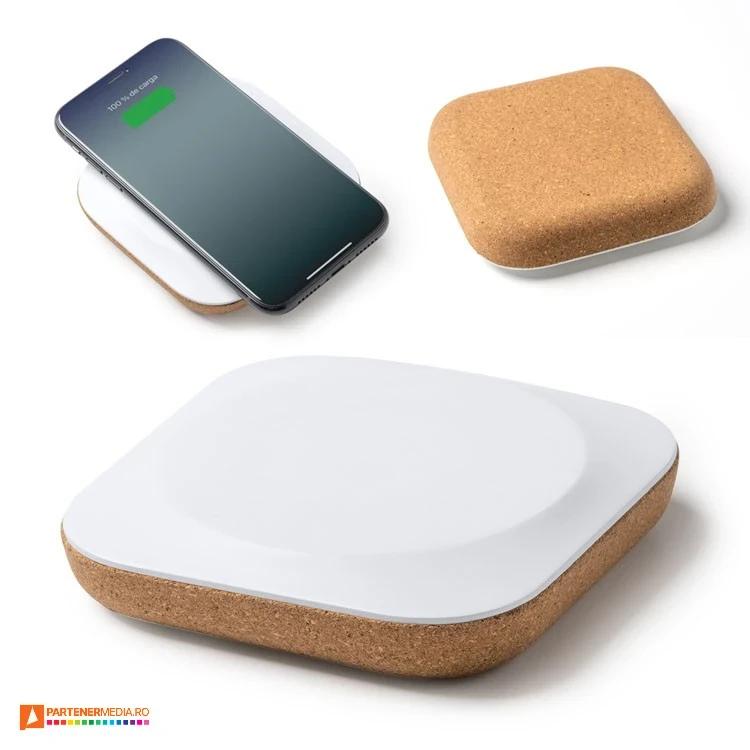 incarcatoare wireless de 10w din pluta si plastic cr2987