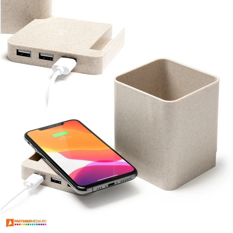suporturi de pixuri cu incarcator wireless glisant cr2995