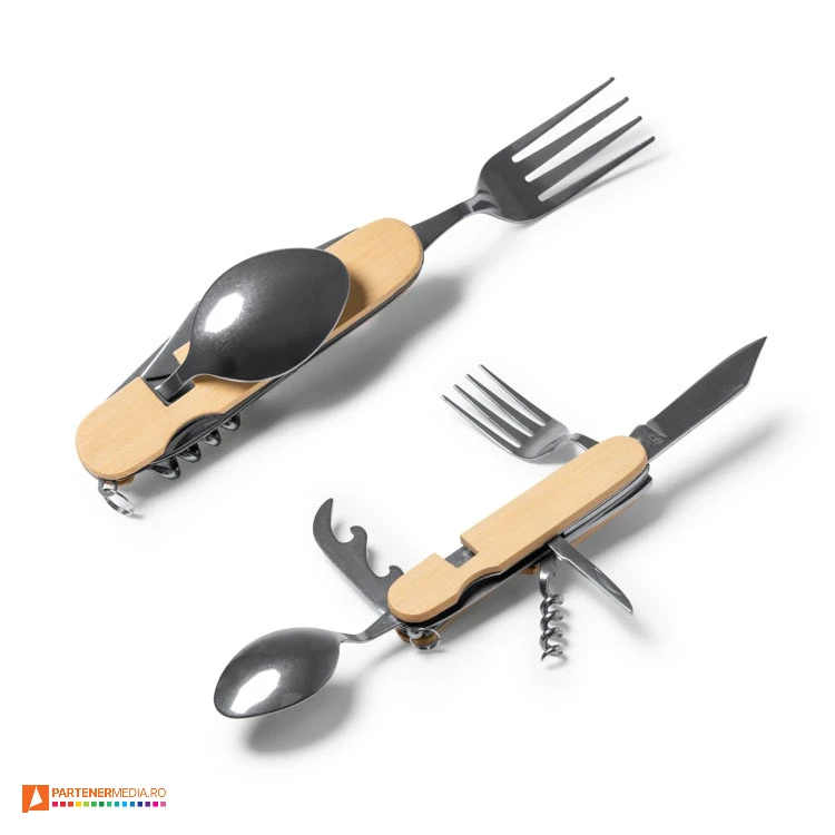 bricege cu set de tacamuri si tirbuson pliabile cu1242 poza 1