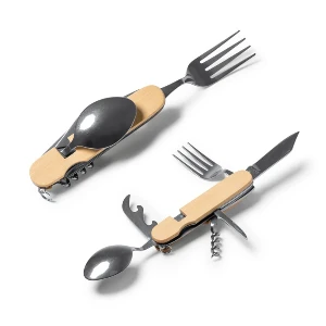 bricege cu set de tacamuri si tirbuson pliabile cu1242